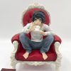 24cm GK Death Note L Lawliet Anime Figure Coffee Watari L Action Figure Light Yagami Figurine 11 - Death Note Shop