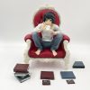 24cm GK Death Note L Lawliet Anime Figure Coffee Watari L Action Figure Light Yagami Figurine 7 - Death Note Shop