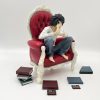 24cm GK Death Note L Lawliet Anime Figure Coffee Watari L Action Figure Light Yagami Figurine 8 - Death Note Shop