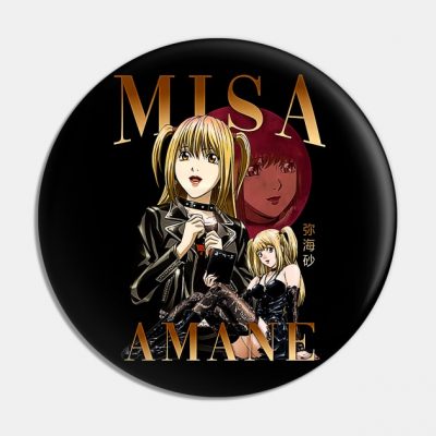 Cute Goth Misa Amane Pin Official Haikyuu Merch