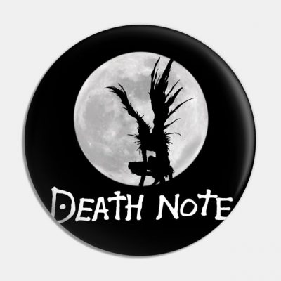 Minimalistic Death Note Pin Official Haikyuu Merch