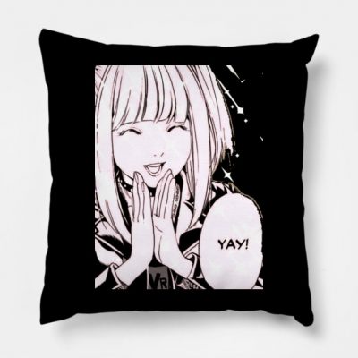 Misa Amane Yay Throw Pillow Official Luffy Merch