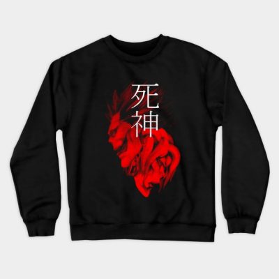 Red Shinigami Crewneck Sweatshirt Official Haikyuu Merch