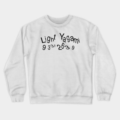 Light Yagami Life Span Crewneck Sweatshirt Official Haikyuu Merch