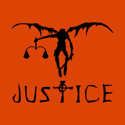Death Note Justice T-Shirt Official Haikyuu Merch