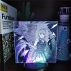 3d Lamp Anime Death Note MisaMisa Rem LED Night Light Colorful Manga Gadget Bedroom Decor Table 1 - Death Note Shop