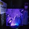 3d Lamp Anime Death Note MisaMisa Rem LED Night Light Colorful Manga Gadget Bedroom Decor Table 4 - Death Note Shop