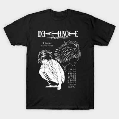 Death Note L T-Shirt Official Haikyuu Merch