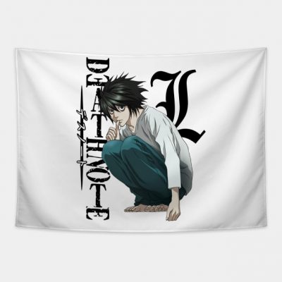Death Note L Design Tapestry Official Haikyuu Merch