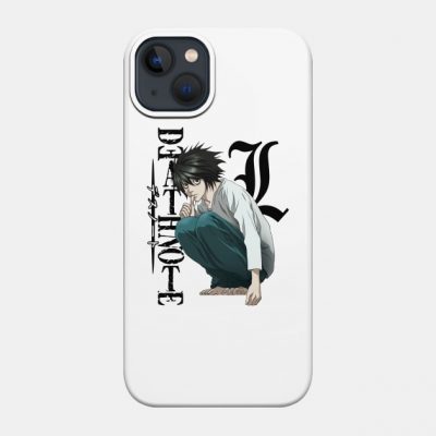 Death Note L Design Phone Case Official Haikyuu Merch