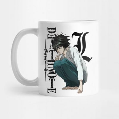 Death Note L Design Mug Official Haikyuu Merch