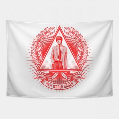 Yagami Light New World Order Design Tapestry Official Haikyuu Merch