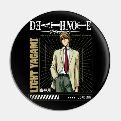 Death Note Light Yagami Pin Official Haikyuu Merch