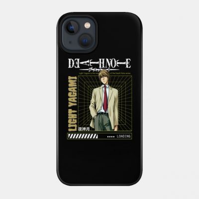 Death Note Light Yagami Phone Case Official Haikyuu Merch