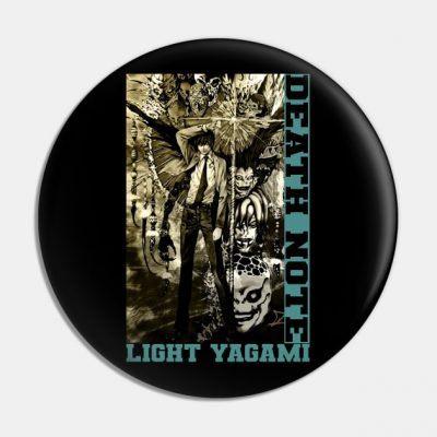 Light Yagami Death Note Pin Official Haikyuu Merch