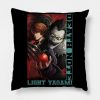 Light Yagami Death Note Throw Pillow Official Luffy Merch