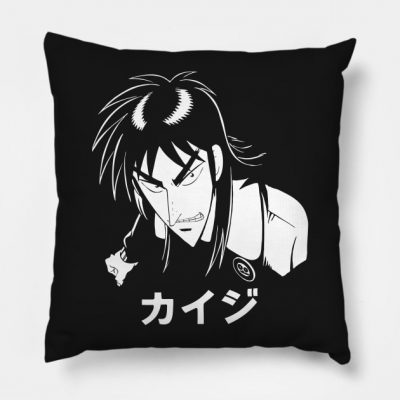 Kaiji Anime Throw Pillow Official Luffy Merch