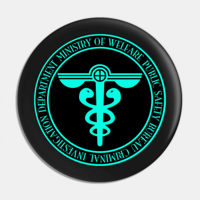 Psycho Pass Sibyl System Pin Official Haikyuu Merch