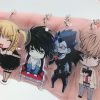 Anime DEATH NOTE Keychain Yagami Light kira Cosplay Accessories Key Chain Pendant Cartoon Badge 1 - Death Note Shop