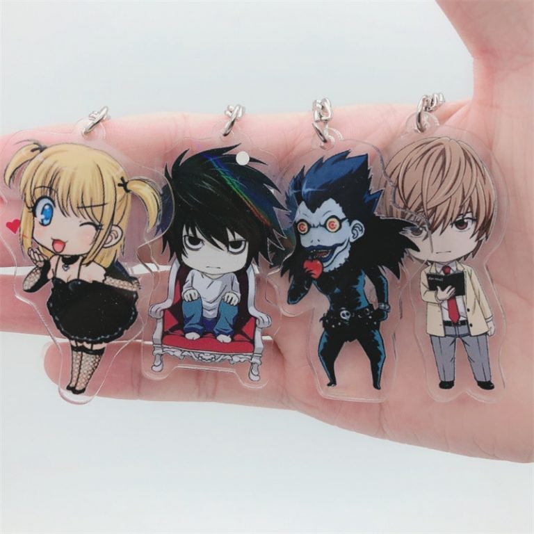 Death Note Keychains Collection 2024 | Death Note Shop