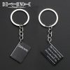 Anime Death Note Keychains Black Note Book Double Sided Pendant Keyrings Men Women Fashion Trinket Jewelry - Death Note Shop