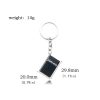 Anime Death Note Keychains Black Note Book Double Sided Pendant Keyrings Men Women Fashion Trinket Jewelry 5 - Death Note Shop