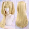 Anime Death Note MisaMisa Cosplay Wig Long Yellow Double Tail Misa Amane Heat Resistant Hair Woman 1 - Death Note Shop