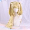 Anime Death Note MisaMisa Cosplay Wig Long Yellow Double Tail Misa Amane Heat Resistant Hair Woman 2 - Death Note Shop
