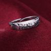 Anime Death Note Yagami Light Alloy Rings Cosplay For Men Women Adjustable Ring Props Jewelry Accessory 3 - Death Note Shop