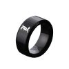 AsJerlya Anime Death Note L Letter Stainless Steel Finger Rings Cosplay Yagami Light Jewelry Accessories Punk 1 - Death Note Shop