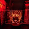 DEATH NOTE Anime 3D Lamp Yagami Acrylic Led Night Light 7 Colors Touch Optical Illusion Table 3 - Death Note Shop
