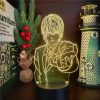 DEATH NOTE Yagami Anime 3D Lamp Acrylic Led Night Light 7 Color Touch Optical Illusion Table 1 - Death Note Shop