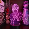 DEATH NOTE Yagami Anime 3D Lamp Acrylic Led Night Light 7 Color Touch Optical Illusion Table 2 - Death Note Shop