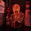 DEATH NOTE Yagami Anime 3D Lamp Acrylic Led Night Light 7 Color Touch Optical Illusion Table 3 - Death Note Shop