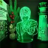 DEATH NOTE Yagami Anime 3D Lamp Acrylic Led Night Light 7 Color Touch Optical Illusion Table 5 - Death Note Shop