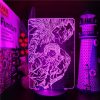 DEATH NOTE Yagami Light Ryuk Amine 3D LED Night Light Lamp USB Color Changing Table Lamp 5 - Death Note Shop