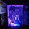 Death Note Acrylic 3d Lamp Anime Yagami Light Ryuk Figure LED Night Light for Bedroom Decor 4 - Death Note Shop