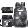 Death Note Anime Men s Backpack Pencil Bag Student Laptop Backpack Anime Death Note Bag School 5 - Death Note Shop