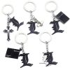 Death Note Keychain Anime Key Chain Black Book Key Ring Holder Pendant Chaveiro Jewelry for gift - Death Note Shop