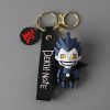 Death Note Keychain Anime L Ryuuku Ryuk Lanyard Key Rings 3D Doll Figure Key Buckles Props 5 - Death Note Shop