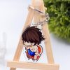 Death Note Keychain Cute Double Sided Ryuk L Key Chain Pendant Anime Accessories Cartoon Key Ring - Death Note Shop