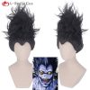 Death Note Ryuk Black Heat Resistant Hair Pelucas Cosplay Costume Wigs Wig Cap - Death Note Shop