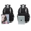 New Anime Death Note USB Backpack School Bags Bookbag Men Women Travel Laptop Rucksack Kids Knapsack 4 - Death Note Shop