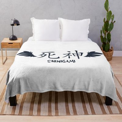 Shinigami Kanji Throw Blanket Official Death Note Merch