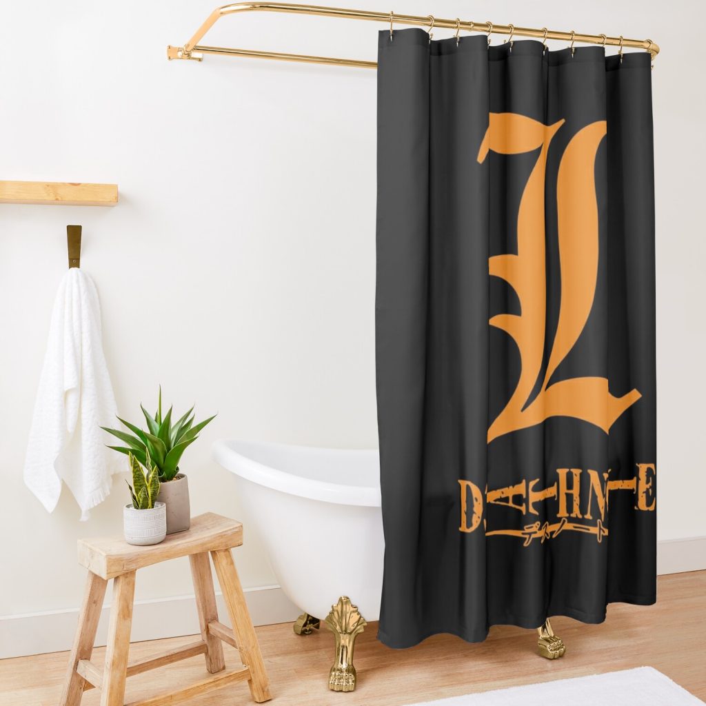 Yang Lari Datang Bagimu Shower Curtain Official Death Note Merch