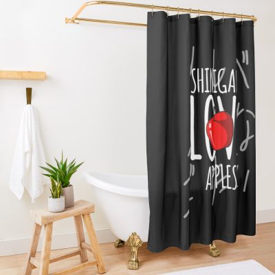 Shinigami Love Apples Shower Curtain Official Death Note Merch