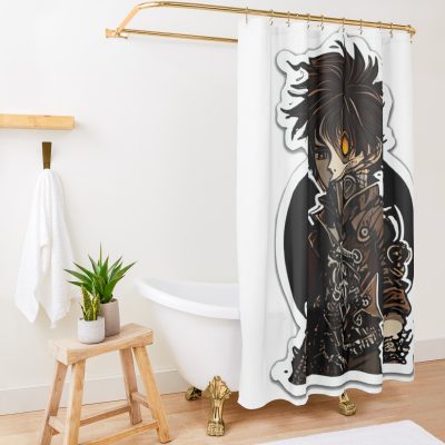 Death Note Inspired Character Shower Curtain Official Death Note Merch